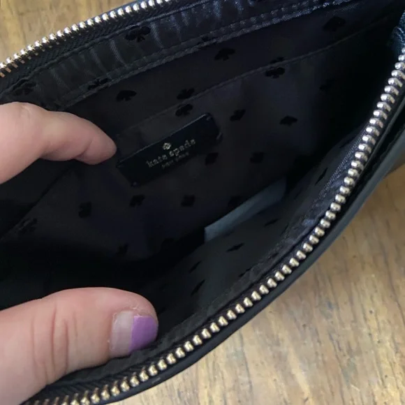 NWOT Kate Spade Rory Crossbody Black Saffiano Leather - Picture 3 of 9